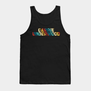 Retro Color - Carrie Underwood Tank Top